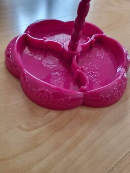 Stojánek na náušnice růžový - NOVÝ - 3