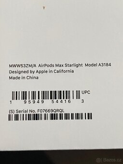 Apple AirPods Max. NEVYBALENÉ - ORIGINÁL - 3
