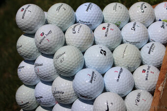Golfové míčky - hrané kvalita A - 3