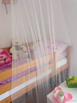 Vyvýšená postel se skluzavkou - 3