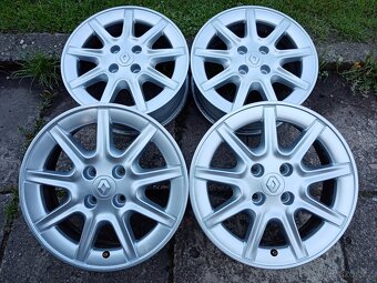 Alu kola 15ky 4x100 RENAULT DACIA NISSAN - dobírka možná - 3
