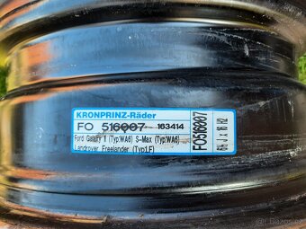 Plechové disky 5x108 R16 Ford Galaxy - 3