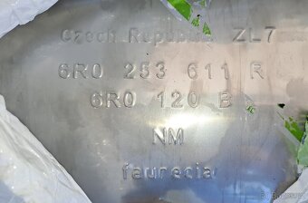 Zadní díl tlumiče výfuku na Škoda Fabia 2 Hatchback - 3