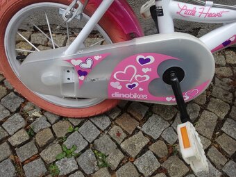 Dětské kolo Dinobikes 12",velmi zachovalé. - 3