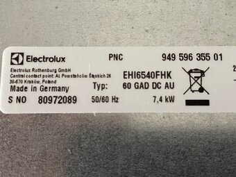 Indukční varná deska Elektrolux - 3