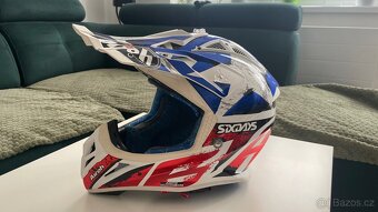 Airoh Aviator 2.3 Six Days CHILE vel. M + 100% Hiper Armega - 3
