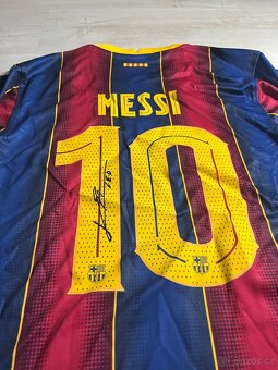 Lionel Messi FC Barcelona Podepsaný dres - 3