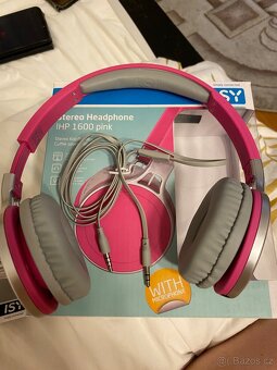 Sluchátka TDK ST100 růžová - 3