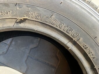 Firestone vanhawk nové nová Continental 215/70 R15C nove - 3