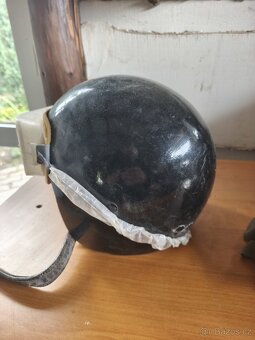 Přilba na motocykl + brýle - 3
