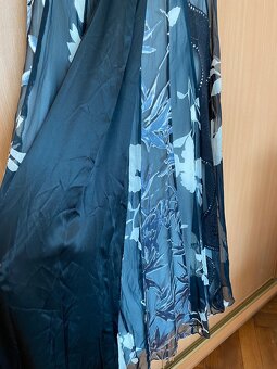 Krásné hedvábní plesové večerní šaty vel. XXL zn. Monsoon - 3