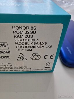 Honor 8s, modrý, v TOP stavu - 3