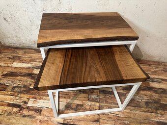 Ořechové konferenční stolky - 3