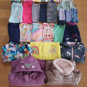 Oblečení pro holku 3-4 roky 30 kusů - 3