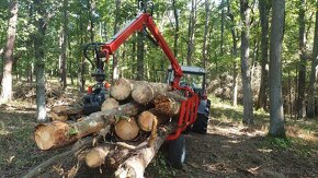 Vyvážečka dřeva za traktor - 3