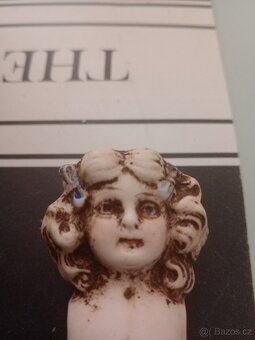 Prodám krásnou staroritno porcelán paneku - 3