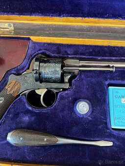Historický revolver lefaux 12mm v kazete - 3