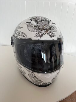 Prodám dámskou helmu na motorku Scorpion - 3