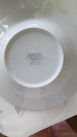 Porcelánové talíře, šálky,talířová souprava - 3