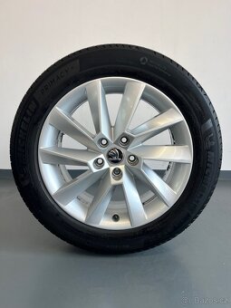 ☀️ Letní Alu kola Stratos, Škoda Superb 3, 5x112 r17 - 3