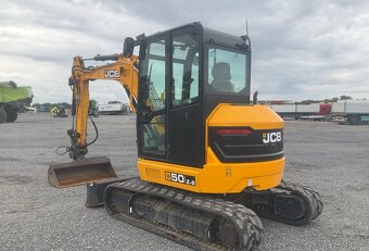 Prodám 5 tun. rýpadlo 2022 JCB 50 Z - 2 s hydraulickou svah. - 3