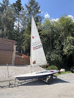 Plachetnice Laser - Olympijská třída, skvělý stav - 3