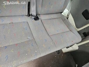 Zadní trojsedačka sedačka trojka VW T5 T5.1 T6 - 3