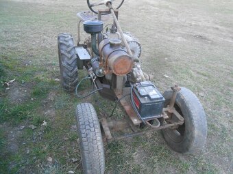 Prodám malotraktor domácí výroby - 3