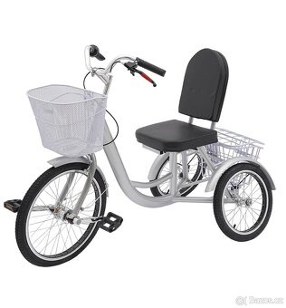 Tříkolka Ecoggeder s opěrkou pro muže, ženy - 3