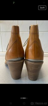 Kvalitní kožené boty Tamaris - 3