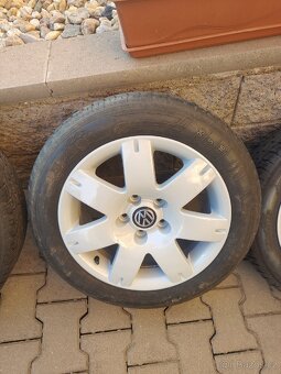 ALU disky originál VW 5x112 r16 - 3