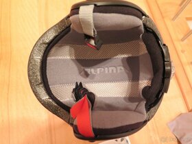 lyžařská helma zn.Alpina vel.54-58,jen 2x použitá, nebouraná - 3