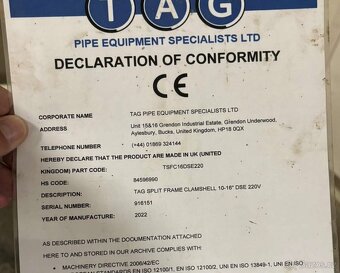 TAG obručová řezačka úkosová - 3