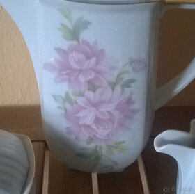 porcelánová souprava na malou kávu Lisette, - 3