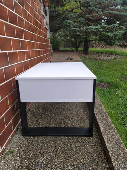 Konferenční stolek černobílý - 3