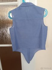 Dívčí letní košile H&M, vel. 140 - 3