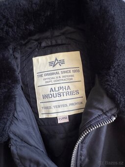 Pánská zimní bunda Alpha industries injector XL - 3