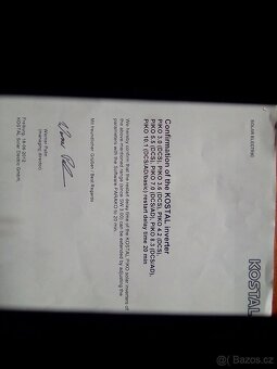 Měnič Kostal Piko 4.2 funkční - 3