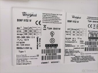 Lednička Whirlpool BSNF 9152 W - 3