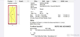 Balkónové dveře - 3