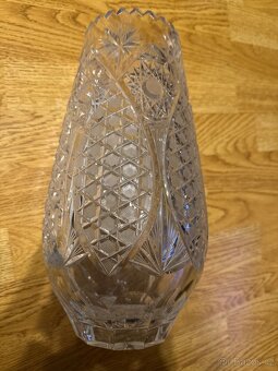 Broušená váza velká - 3