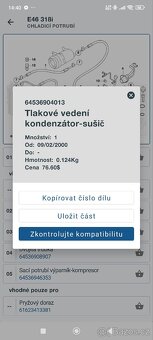 Hadice klimatizace BMW - 3