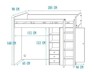 Palanda se stolem a skříní - 3