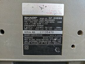 SHARP GF-8989 - 3