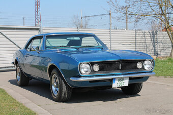 1967 Chevrolet Camaro 327 V8, manuál, vynikající stav - 3