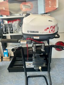 spalovací motor Yamaha 6Hp L - dlouhá noha - 3