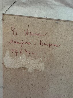 Obraz B.Werner temper - 3