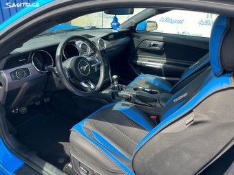 Ford Mustang 2.3 Ecoboost 231kW Stage 1 – 2017, modrý,manuál - 3
