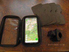 Pouzdro a držák telefonu vodotěsný , otočný - 3