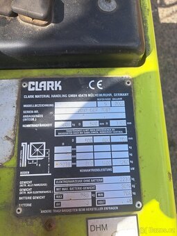 Elektrický vysokozdvižný vozík Clark CTM 16 S - 3